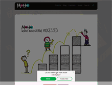 Tablet Screenshot of moho.biz